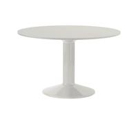 Muuto Mesa pedestal Midst Grey linoleum-gris. Ø120 cm