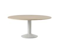Muuto Mesa pedestal Midst Oiled oak-grey. Ø160 cm