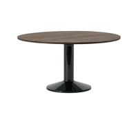 Muuto Mesa pedestal Midst Roble aceitado oscuro-negro. Ø140 cm