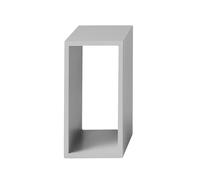 Muuto Módulo de estantería Stacked 2.0 abierto. small gris claro