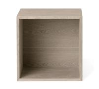 Muuto Módulo de estantería Stacked 2.0 con fondo. mediano roble