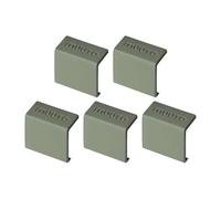 Muuto Set de 5 clips Mini stacked 2.0 verde