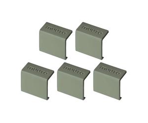 Muuto Set de 5 clips Mini stacked 2.0 verde
