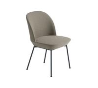 Muuto Silla auxiliar Oslo tapizada en tela Ocean 52-Anthracite black