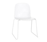Muuto Silla Visu base patín White-White
