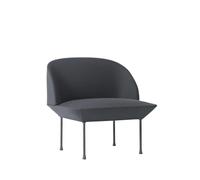Muuto Sofá de 1 plaza Oslo Steelcut 180-Dark Grey