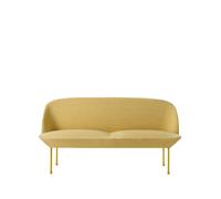 Muuto Sofá de 2 plazas Oslo Hallingdal 407-Yellow