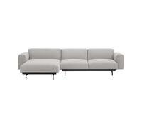 Muuto Sofá modular de 3 plazas In Situ configuración 7 Clay 12-Black