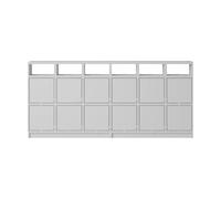 Muuto Stacked sistema de almacenamiento aparador configuración 1 Gris