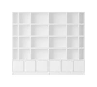 Muuto Stacked sistema de almacenamiento Bookcase Configuration 1 Blanco
