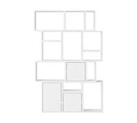 Muuto Stacked sistema de almacenamiento Bookcase Configuration 2 Blanco