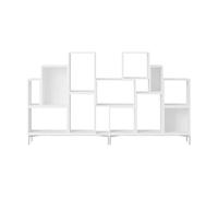 Muuto Stacked sistema de almacenamiento Bookcase Configuration 3 Blanco