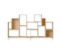 Muuto Stacked sistema de almacenamiento Bookcase Configuration 3 Roble