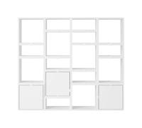 Muuto Stacked sistema de almacenamiento Bookcase Configuration 4 Blanco