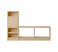 Muuto Stacked sistema de almacenamiento para recibidor. configuración 1 Roble