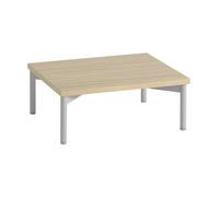 Muuto Stacked sistema de almacenamiento podium base tubular 43.5×35 cm Roble-gris