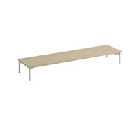 Muuto Stacked sistema de almacenamiento podium con base de tubo Ek-gris