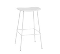 Muuto Taburete bar Fiber Tube 75 cm blanco