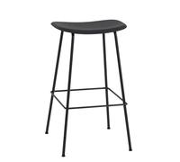 Muuto Taburete bar Fiber Tube 75 cm negro