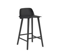 Muuto Taburete de bar Nerd 65 cm negro