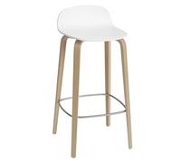 Muuto Taburete Visu 75 cm White-Oak