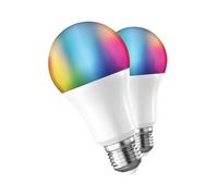 muvit iO pack 2 Bombillas A60, E27 800lm, 9W, RGB+CCT, D60* H118