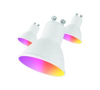 muvit iO Pack 3 Bombillas GU10 400lm, 5.5W, RGB+CCT, D50*H56