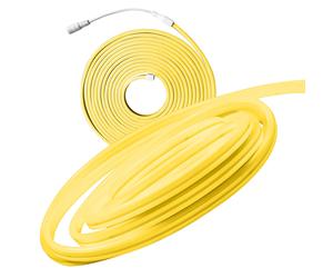 Muvit - Tira LED Smart Home MIOLST008 de 5 m con mando a distancia, 35 W, 2600 lm, IP65, luz blanco cálido 3000 K para salón, dormitorio y zonas de ocio Warm white Medium