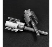 MWZBTG Roscador Para Tubos PVC | Roscadora de Tubos de PVC para Interior y Exterior | Accesorio Antideslizante Cortador Extractores para Taladro