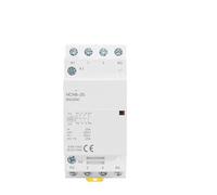 MXXDMOPD Contactor automático doméstico HCH8-25, 4P, 25A, 4NO, 4NC, 2NO, 2NC, CA, CC, 24 V, 110, 220, contactor Modular (1 Unidad)(4P 25A 4NO AC110V)