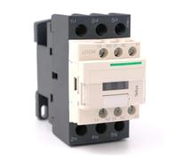 MXXDMOPD Contactor electromagnético de CA LC1D32FC7, 3P, 3NO, LC1-D32FC7, 32 A, 127 V, Bobina