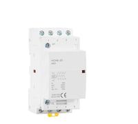 MXXDMOPD Contactor Modular HCH8-25, 4 Polos, 16 A, 20 A, 25 A, NA, NC o 2, 24 V, 110, 220, contactor automático doméstico, Tipo riel DIN, 1 Unidad(4P 25A 2NO2NC AC110V)