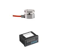MXXDMOPD Sensor de celda Carga Micro con Pantalla indicadora compresión y tensión pesaje 20 kg 30 50 100 200 300 500(300KG and Indicator)