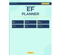 My Amazing EF Planner: An Executive Functioning Student Planner for Kids with ADHD and Dyslexia: Weekly & Daily Planning Pages, Focus Tools, Time ... Skills for Students Grade 1-Grade 6