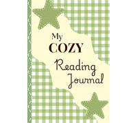 My COZY Reading Journal: Aesthetic Sage Green Gingham Notebook: 120 Lined Cream Pages for Bookworms and Cottagecore Lovers (6x9 Inches, Composition Tracker for Reviewing Lists)