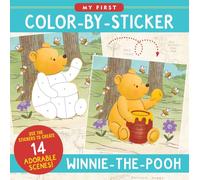 My First Color-By-Sticker Book - Winnie-The-Pooh (14 Scenes)