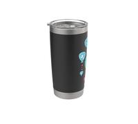 My Little Pony Diamond Heart Blue Vaso térmico de acero inoxidable de doble pared