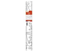 My Mandarine - Graffy Roll - Rollo de 5m x 35cm - Póster preimpreso de 90g, diseño de 50cm repetido 10 veces - Póster gigante para colorear - Tema dinosaurio - GY126C