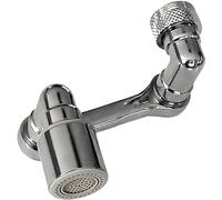 MYBO TV - Adaptador de grifo 1080 - Grifo giratorio 1080 - Alargador grifo de cocina - Filtro ahorro de agua - Se adapta a la mayoría de grifos estándar M24/100, F22/100, F20/100.