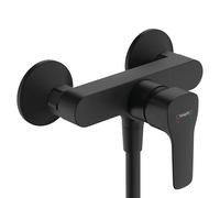 MySport Grifo monomando de ducha (Negro, Mate)