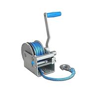 MYUYEE Cabrestante para Remolque, Cabrestante Manual De 2000 Kg para Automóviles, Mejoras del Hogar, Manipulación De Carga, Elevación Segura Y Práctica En Talleres De Produ