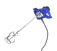 MYUYEE Mezclador de cemento eléctrico, máquina mezcladora de concreto portátil, mezclador de yeso de 1700 rpm, 6 velocidades ajustables, varilla roscada M14 para mezclar mortero y adhesivo