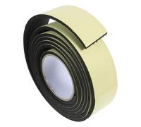 MYXJX cinta aislante, Cinta aislante de espuma negra for puertas, burlete con adhesivo fuerte