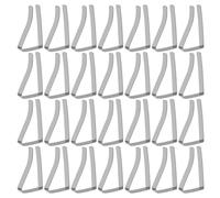 MZMing 24 Pinzas Sujeta Manteles de Acero Inoxidable para Mesas hasta 3.2cm