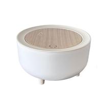 MZSKLW Cubo de Basura de Mesa Bote de basura tipo prensa for uso doméstico en sala estar, dormitorio y almacenamiento escritorio, 1 ud(Color1)