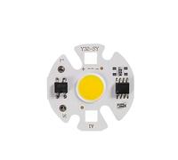MZTZHVNVGK 5 piezas Y32 COB LED Chip Lámpara Matriz CA 220V 3W 5W 7W 9W 12W for Foco Reflector No Necesita Unidad Proyector Bombillas Perlas(White Light,220V_12W)