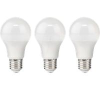 Bombilla LED E27 | A60 | 8.5 W | 806 lm | 2700 K | Blanco Cálido | Escarchado | 3 uds.