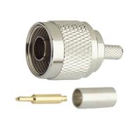 N macho para engastar.'crimp' para cable rg-58/u electro dh 19.650/58