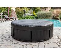 N NETSPA SPARO Funda para SPA, Antracita, 165 cm x H 70 cm