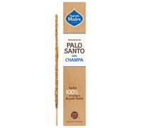 NA Incienso Artesano de Palo Santo y Champa - Sagrada Madre (8 Varillas Gruesas) | Duración 1 Hora